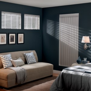 Horizontal blinds offer a wide selection of color and design choices.